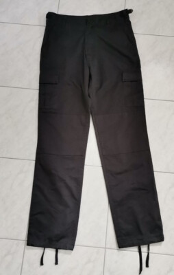 MIL-TEC Feldhose Cargohose * Größe XXL (entspricht 176) * schwarz * neuwertig
