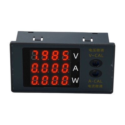 1000W DC Digital Stromz?hler Amperemeter Voltmeter 0100V 10A Leistungsmesser