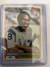 1981 Topps - Charlie Joiner #496 HOF San Diego Chargers