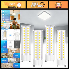 5000K Daylight GU24 LED Bulbs 1600lm 18W CFL Replacement - 4 Pack, Energy Effici