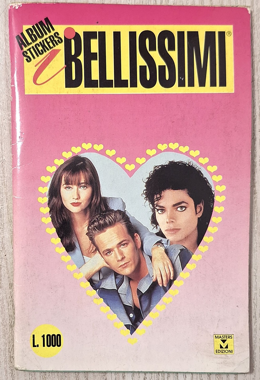 I Bellissimi Incomplete Album -1 Sticker Beverly Hills M. Jackson Rockstars