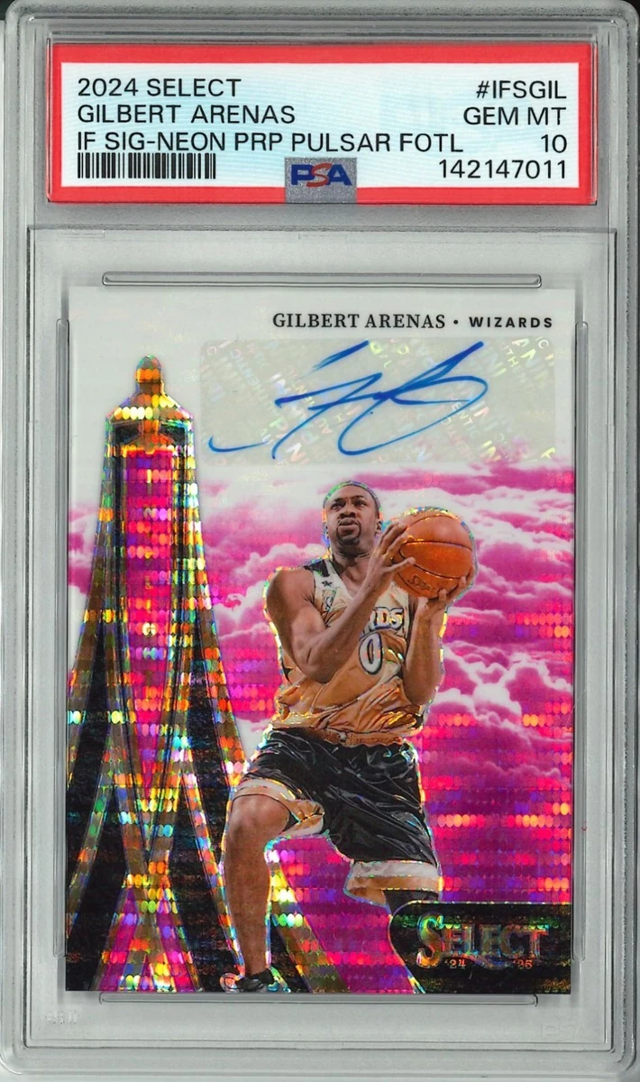 Gilbert Arenas Basketball Autographed Sports Trading Cards