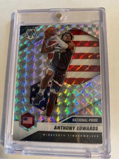 Anthony Edwards, 2020-21 Panini, National Pride Mosaic, Silver