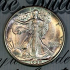 * 1929-S * SOLID+ GEM BU MS WALKING LIBERTY HALF-DOLLAR * FROM COLLECTION