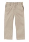 IZOD Boys School Uniform Twill Khaki Pants Size 4T