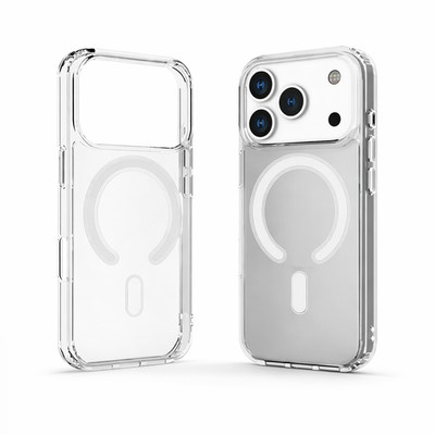 Transparent MagSafe Hülle iPhone 17 17 Air 17 Pro 17 Pro Max Stoßfest Neu