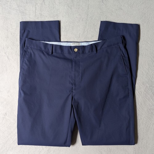 Peter Millar Raleigh Performance Trouser Hose Herren 38x34 Navy Blau Crown Sport