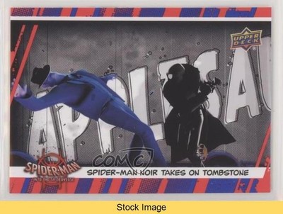 2022 Marvel Spider-Man: Into the Spider-Verse Spider-Man Noir Tombstone READ 6f8