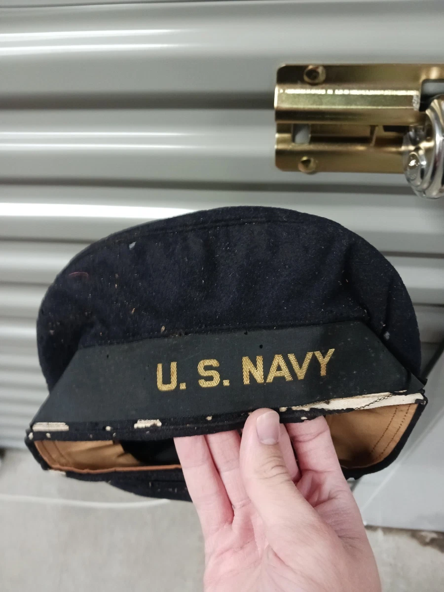 Ww2 Navy Hat In Ww Ii Us Collectible Hats & Helmets for sale | eBay