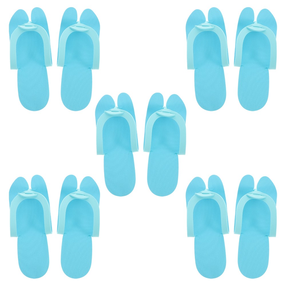 APL 10 Pezzi Pantofole Monouso da Viaggio per Manicure Pantofole Flop