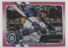 2021 Chrome Update Target Rookie Debut Pink Wave Refractor Taylor Trammell 09wc