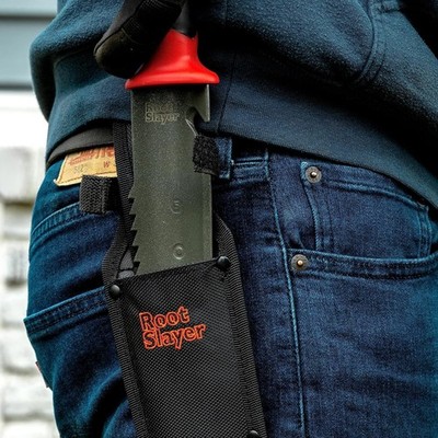 Root Slayer Soil Weeder with Holster 17211 * Carbon Steel Teeth * UK Stock