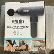 Homedics Therapist Select Prime Percussion Massager Rechargeable HHP-680 New.