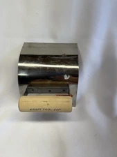 Kraft Tool Concrete Curb Trowel Stainless Steel 3" Radius CF195