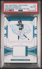 2021 National Treasures - Trevor Lawrence - Franchise Treasure Holo Silver /25