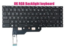 UK RGB Backlight keyboard for MSI GE66 GP66 GE67HX GS66(MS-1541/1542/1543/1545)