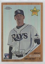 2011 Topps Heritage Chrome Refractor 312/562 Jeremy Hellickson #C119 1x9