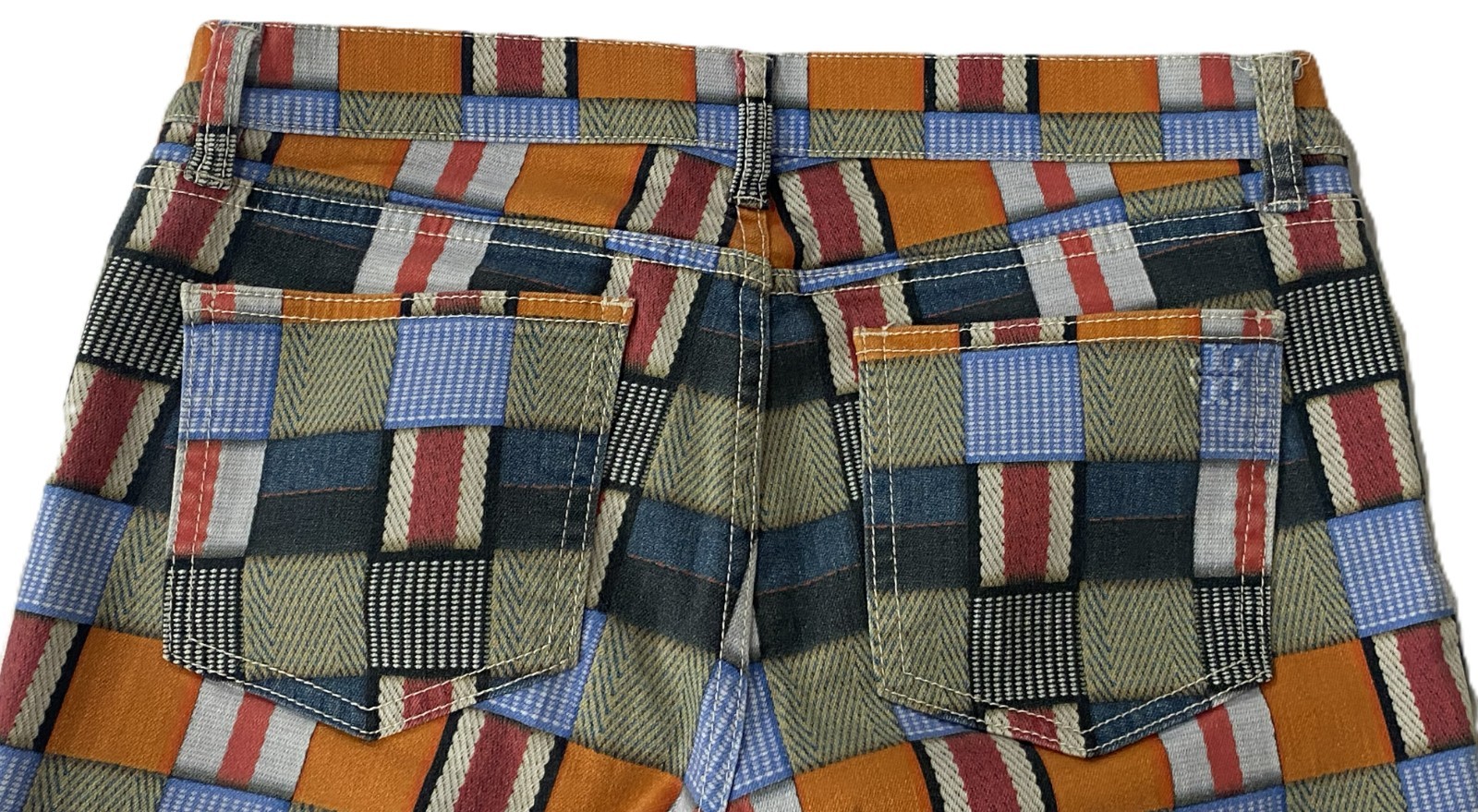 Tory Burch-Runway Collection-Patchwork Cropped St… - image 10