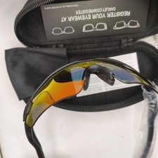 New OO9208 Oakley Radar EV Path Sunglasses Glossy Black Prizm Ruby Lenses US
