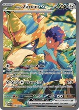 Hop's Zacian ex - 186/159 - Pokemon Journey Together Special Illustration NM on eBay
