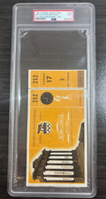 Muhammad Ali AKA Cassius Clay Olympic Final Ticket 1960 Rome, 1 of 9 Graded PSA