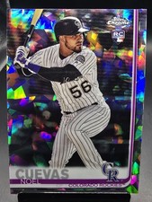 2019 Topps Chrome Sapphire Edition #417 Noel Cuevas Rookie RC