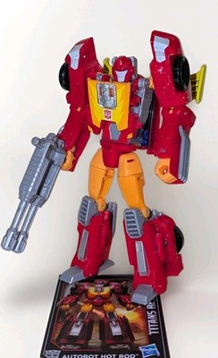 Transformers Titans Return Hot Rod Complete Deluxe Generations 