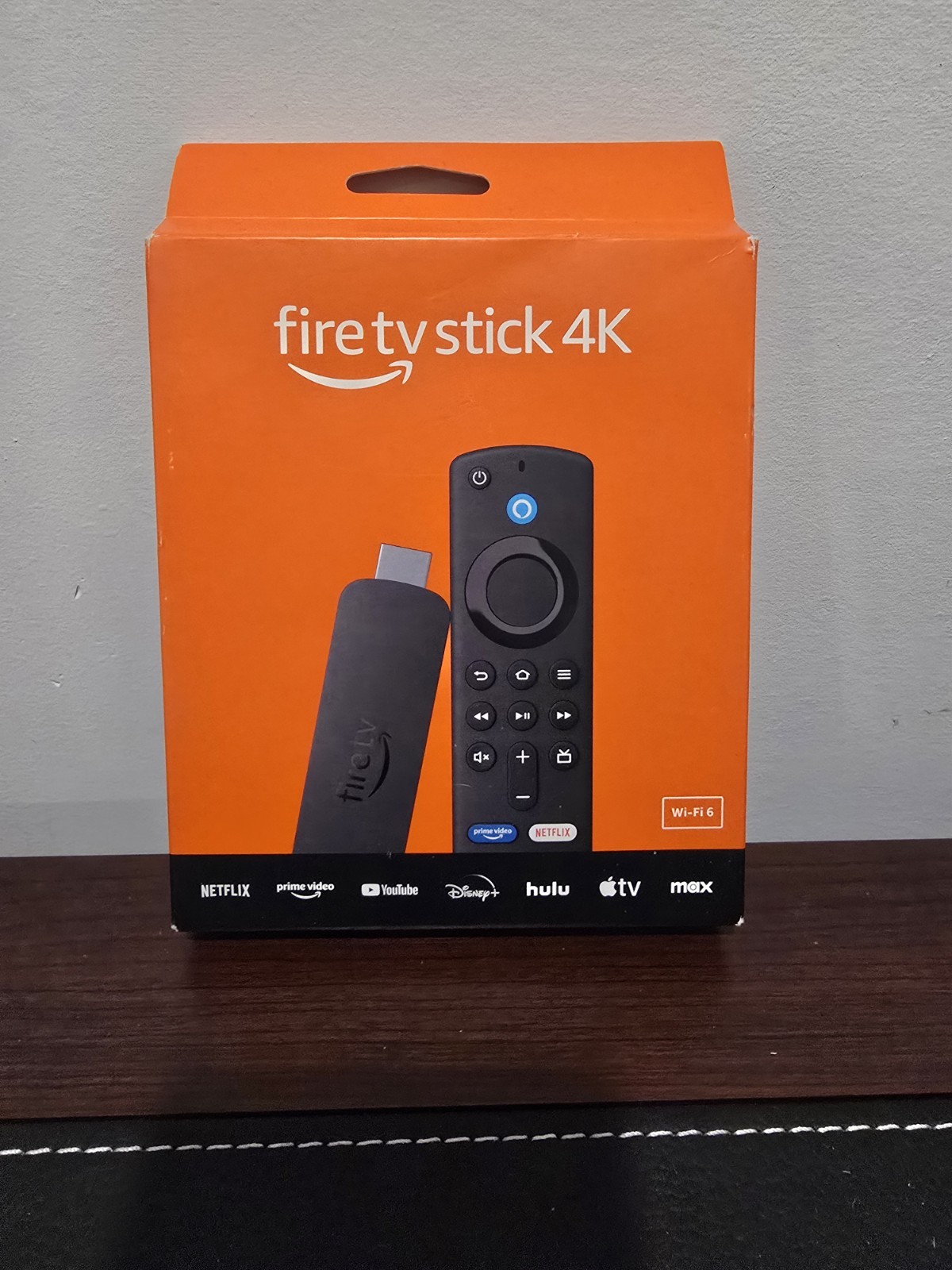 Amazon FireStick Fire Stick TV 4K Streaming Media Player Alexa Remote ...