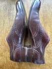 Gravati Women’s Wingtip Slip On Loafers Lace less Brown Leather 10.5 Italy — photo 7