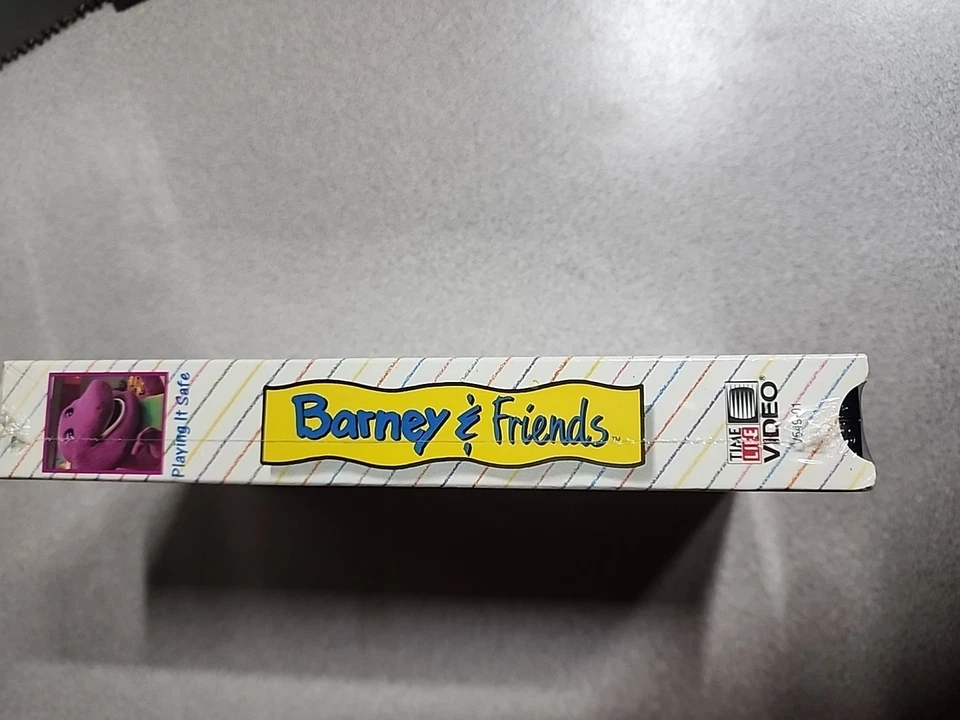 VTG Barney & Friends Playing It Safe (1992) VHS Time Life Kids Singalong New - Image 3 of 4