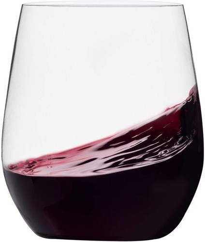 Plastic Stemless Wine Glasses 48 Pack, Disposable 12 Oz Clear Plastic Wine Cu...