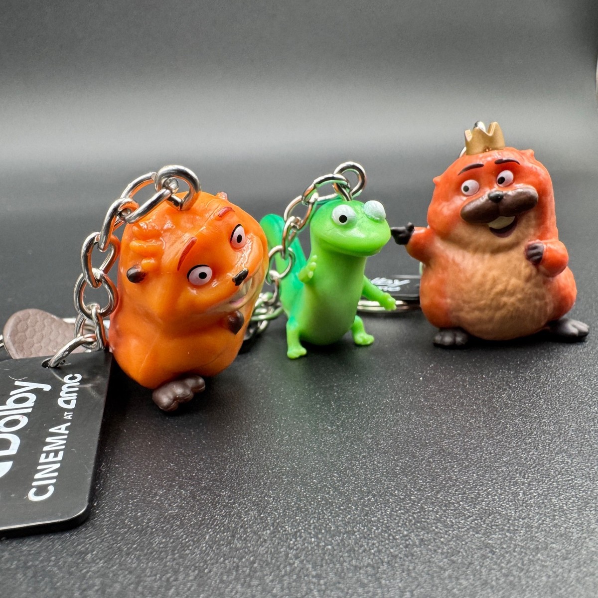 🦎Hoppers AMC Dolby Keychain or Cup Toppers Exclusive King George