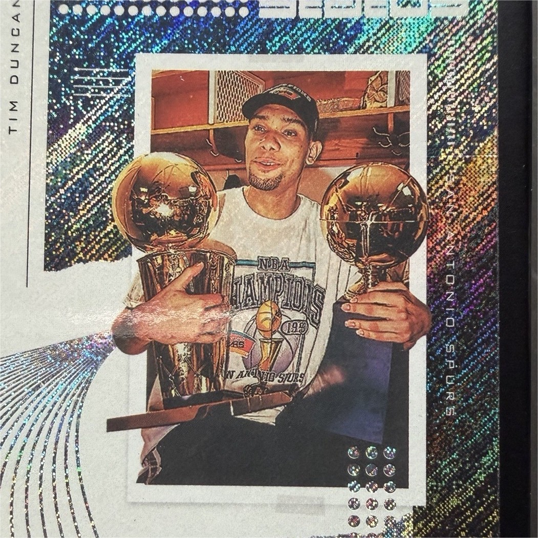 Panini 2019-20 Status Trophy Club Tim Duncan #7 San Antonio Spurs NBA LEGEND