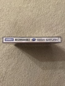 Mechwarrior 2 (Sega Saturn, 1997) Complete Mint w/ Manual and Registration Card