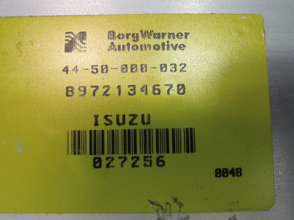 99-01 ISUZU 车辆 4WD 转运箱 TOD 控制单元 8972134670 原始设备制造商 — 第 3/4 张图片