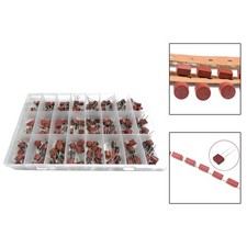 240Pcs Mounted Slow Blow Fuse, Slow Blow Fuses Assorted Kit for PCB Insurance