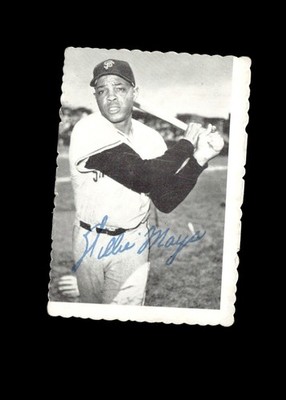1969 Topps Baseball Deckle Edge #33 Willie Mays Poor/Fair condition