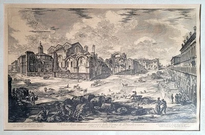 Giovanni Battista Piranesi (1720-1778): "Veduta degli avanzi superiori .." - Bild 1 von 3