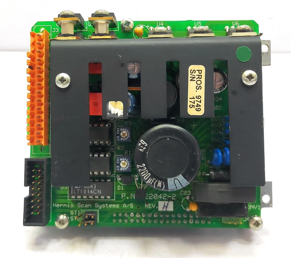 hernis scan systems 22043-2 REV.H pcb card module - Image 3 of 4
