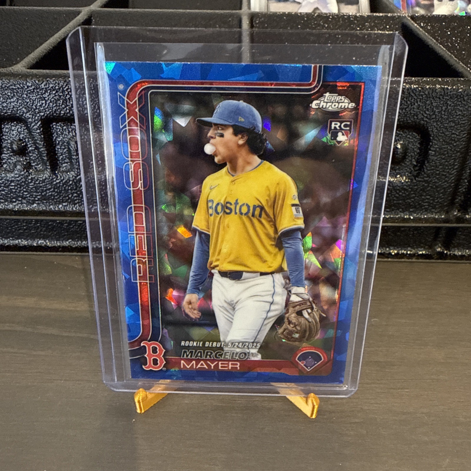 2025 Topps Chrome Update Sapphire - Marcelo Mayer #USC117 (RC)