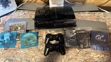 PlayStation 3 PS3 FAT 500gb SSD CECHE01 Backward Compatible Very Clean Bundle