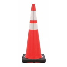 Traffic Cone, Night Or High Speed Roadway (45 Mph Or Higher), 12 Lb,