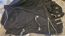 SmartPak 81" Ultimate Heavy Combo Turnout Blanket 360g Black Equine Horse SmartPak 81" Ultimate Heavy Combo Turnout Blanket 360g Black Equine Horse - Image 1