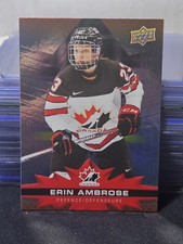21-22 Tim Horton's Erin Ambrose 🇨🇦🇨🇦🇨🇦 Team Canada 