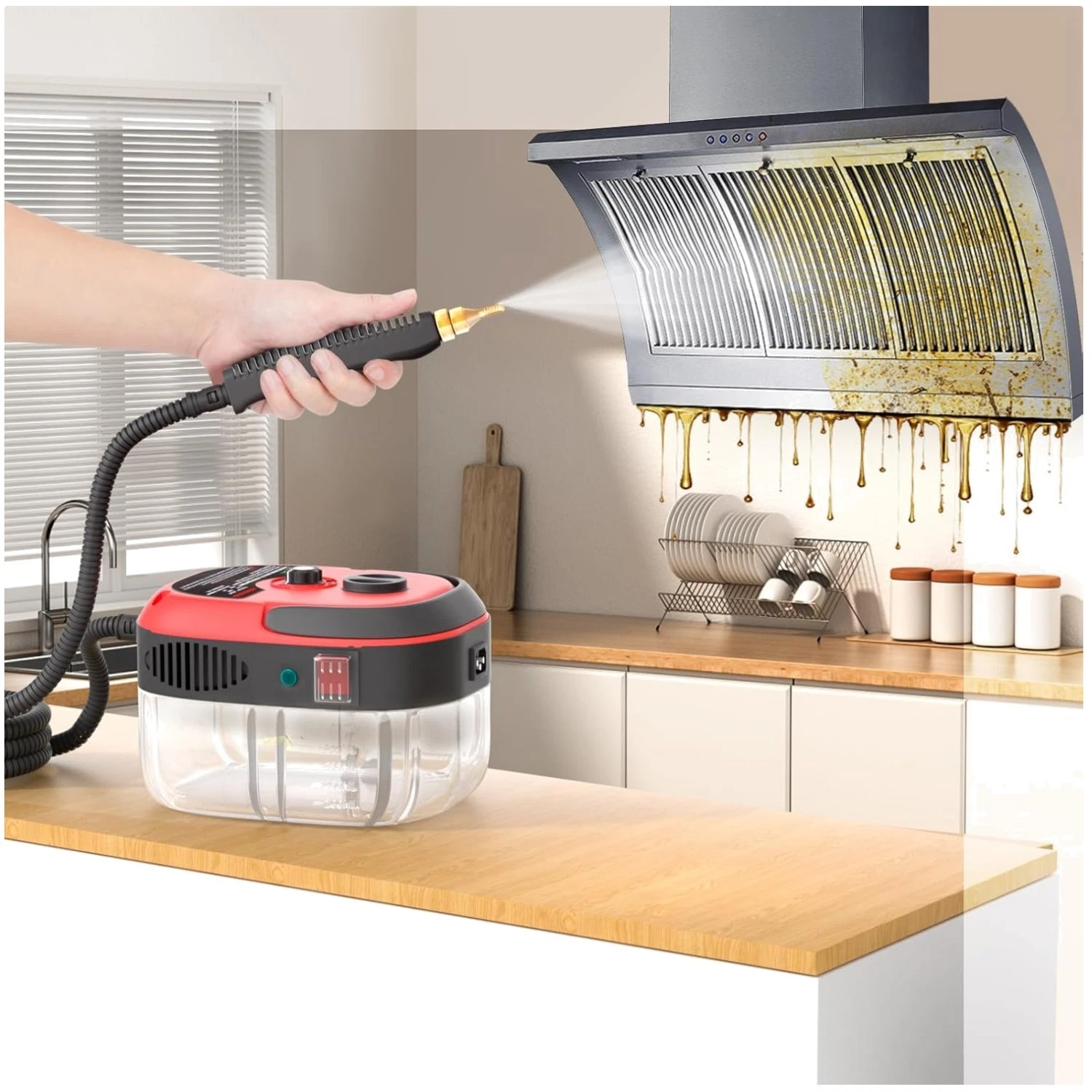 Portable Handheld Steam Cleaner for Powerful Cleaning