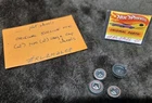 SET of (4) Hot Wheels Redline Original 2 Med 2 Large Tire Wheels 1968 #RL2M2LCP