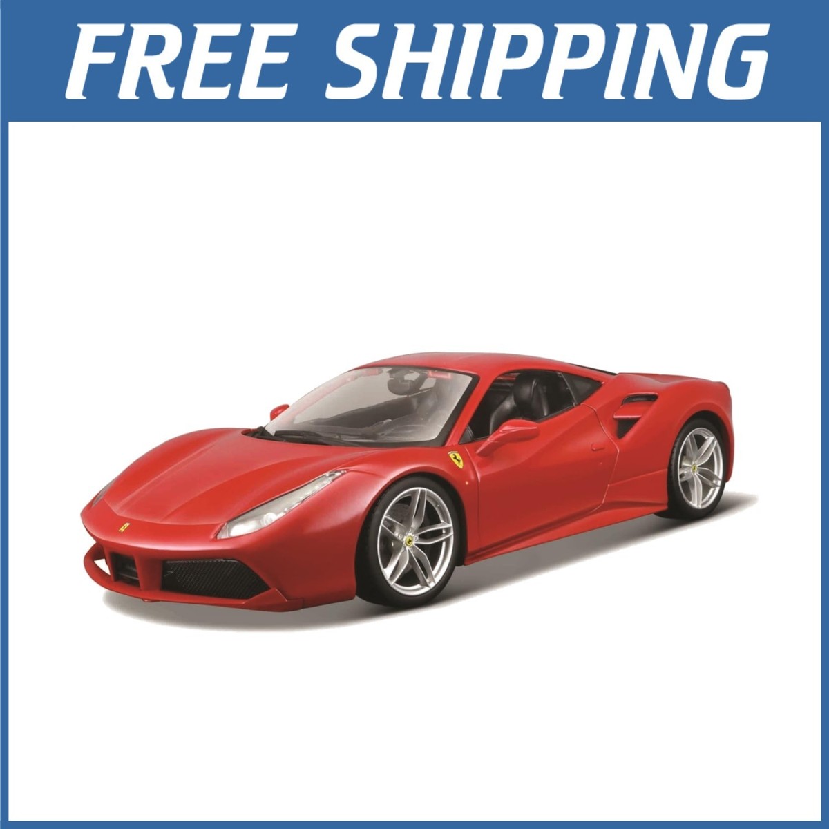 Burago Ferrari 488 GTB Diecast Model 1/18 Scale | eBay