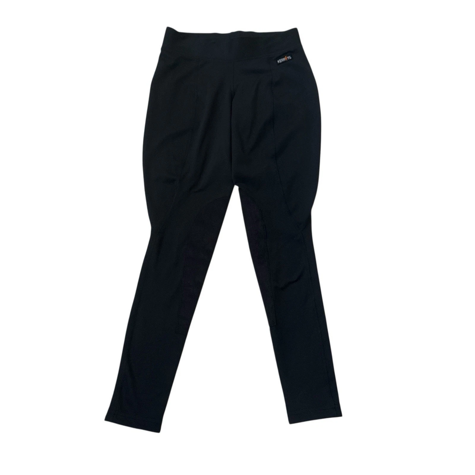 Kerrits Riding Breeches Base Layer Patches Equestrian Black Pants USA Size Small