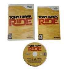 Tony Hawk Ride Video Game Activision Nintendo Wii Rated E10 Complete 