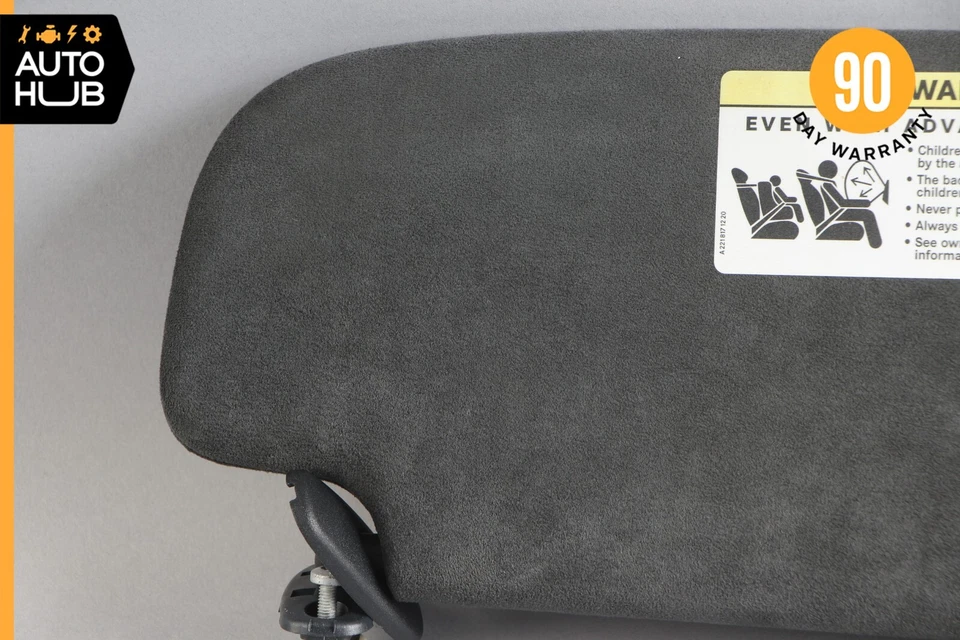 Parasol lateral izquierdo Mercedes W216 CL63 S63 AMG parasol negro gamuza 44 k Foto 3 de 4